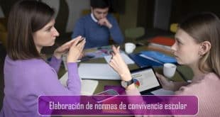 Elaboración de normas de convivencia escolar